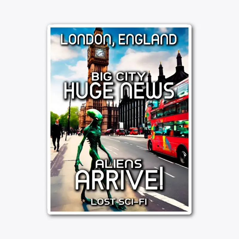 London England Aliens Arrive